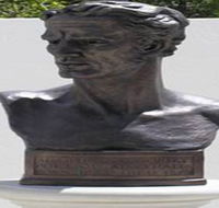 Adam Lindsay Gordon Bronze Bust - Accommodation Mount Tamborine