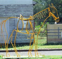 Augathella Wrought Iron Sculptures - Accommodation Mount Tamborine