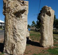 Fossilised Forrest Sculptures - Accommodation Mount Tamborine