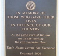 Koumala War Memorial - Accommodation Mount Tamborine