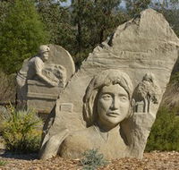 Heritage Sculptures at Pensioners Hill Lookout - Accommodation Mount Tamborine