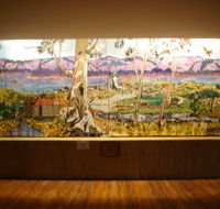 Adaminaby Memorial Hall Stage Curtain - Accommodation Mount Tamborine