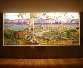 Adaminaby Memorial Hall Stage Curtain - Accommodation Mount Tamborine 0