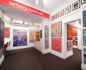 The Artery Aboriginal Art - Accommodation Mount Tamborine 0