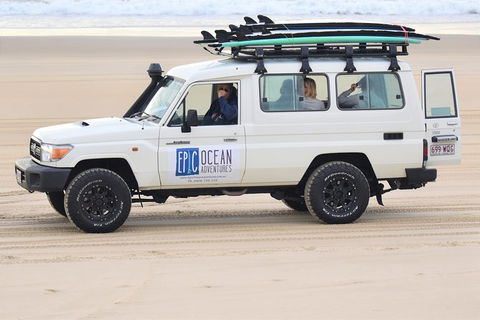 Rainbow Beach Surf Lesson Australia\'s Longest Wave 4X4 Adventure - Accommodation Mount Tamborine 7