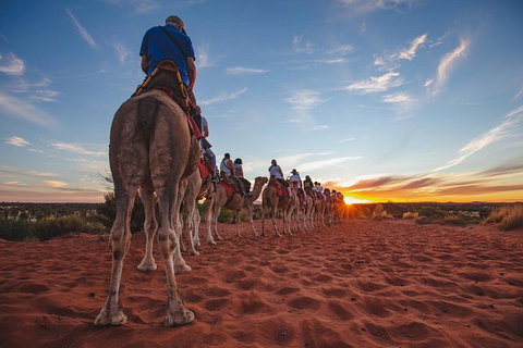 Uluru Small-Group Tour By Camel At Sunrise Or Sunset - Accommodation Mount Tamborine 1