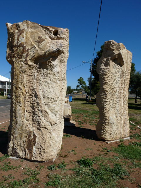 Fossilised Forrest Sculptures - Accommodation Mount Tamborine 0
