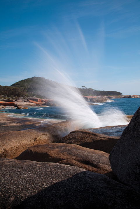 Bicheno Blowhole - Accommodation Mount Tamborine 0