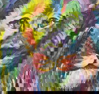 Online live streaming class Paint the Lion King - Accommodation Mount Tamborine