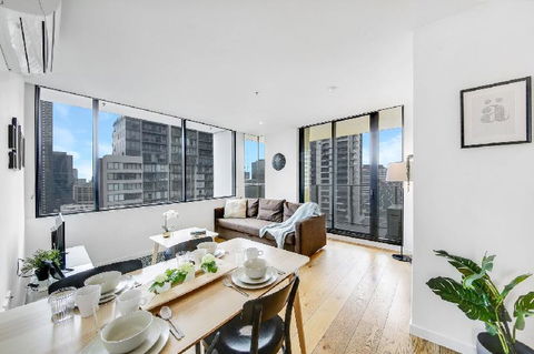 A Stylish 2BR CBD Apt With Beautiful City Views - Accommodation Mount Tamborine 5