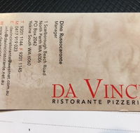 Da Vinci Ristorante Pizzeria - Accommodation Mount Tamborine