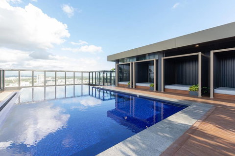 Japanese Style Waterfront Apt Wt Rooftop Pool - Accommodation Mount Tamborine 10