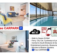 CBD Views-With FREE Wine Free-Carpark-Netflix-WiFi - Accommodation Mount Tamborine