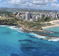 RAINBOW BAY 3 bed Ocean Views  SPA on Roof Terrace - Accommodation Mount Tamborine