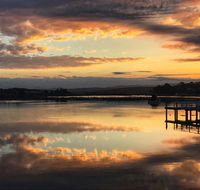 Reflections on Merimbula Lake - Accommodation Mount Tamborine