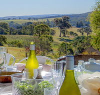 The Farmhouse - grape vines and rolling green hills - Accommodation Mount Tamborine