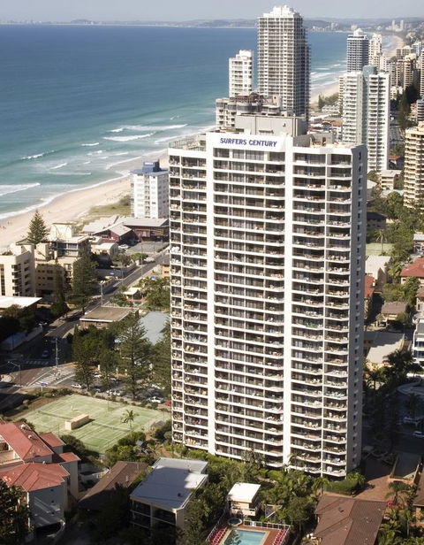 Surfers Century Oceanside Apartments - Accommodation Mount Tamborine 34