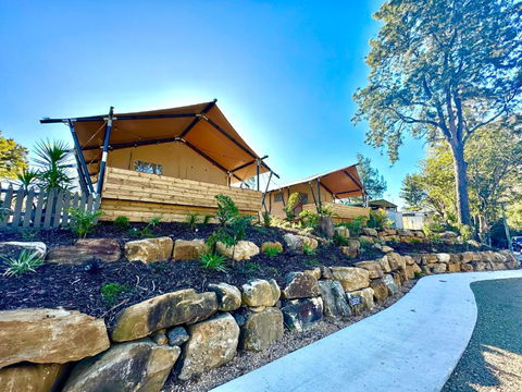 Esk Luxury Glamping Tents - Accommodation Mount Tamborine 0