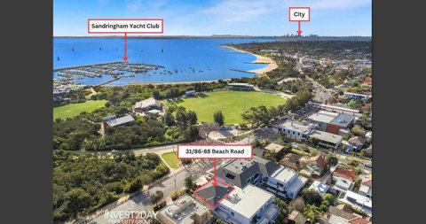 Luxury Beachfront Apartment In Sandringham - Accommodation Mount Tamborine 1