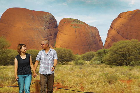 Ayers Rock 4 Tour Combo: Complete Uluru Base Walk At Sunrise, Valley Of The Winds At Sunrise, Kata Tjuta Sunset And Uluru Sunset - Accommodation Mount Tamborine 0