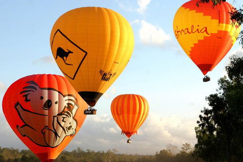 Natural Bridge & Springbrook Waterfalls Tour + Hot Air Balloon With Breakfast - Accommodation Mount Tamborine 0