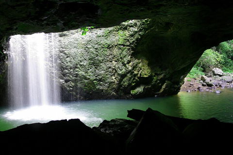 Natural Bridge & Springbrook Waterfalls Tour + Hot Air Balloon With Breakfast - Accommodation Mount Tamborine 2