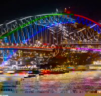 Vivid 90-Minute Sydney Harbour Intimate Catamaran Cruise with Canapes - Accommodation Mount Tamborine