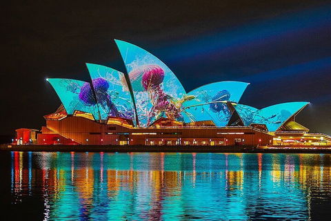 Vivid 90-Minute Sydney Harbour Intimate Catamaran Cruise With Canapes - Accommodation Mount Tamborine 2