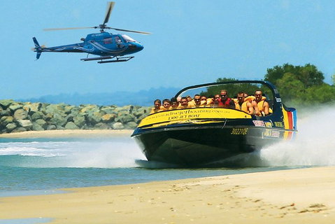 Jet-Boat Ride And Helicopter Flight From The Gold Coast - Accommodation Mount Tamborine 3