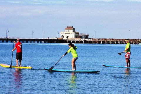 Private Stand-Up Paddle Board Lesson At St Kilda - Accommodation Mount Tamborine 1