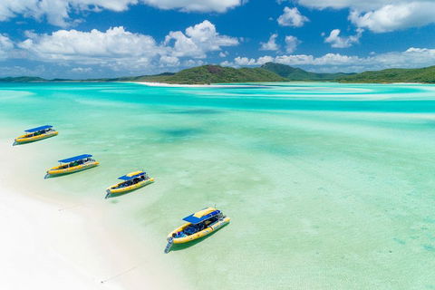 Great Barrier Reef Scenic Flight And Ocean Rafting Whitehaven Beach Day Trip - Accommodation Mount Tamborine 2