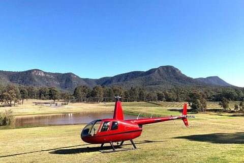 Private Helicopter Flight To Hunter Valley With A La Carte Lunch - For 2 - Accommodation Mount Tamborine 2